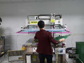 半自动文字丝印机-2